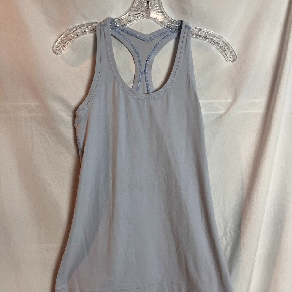 Women's Lt Blue Lululemon Racer back tank Size S